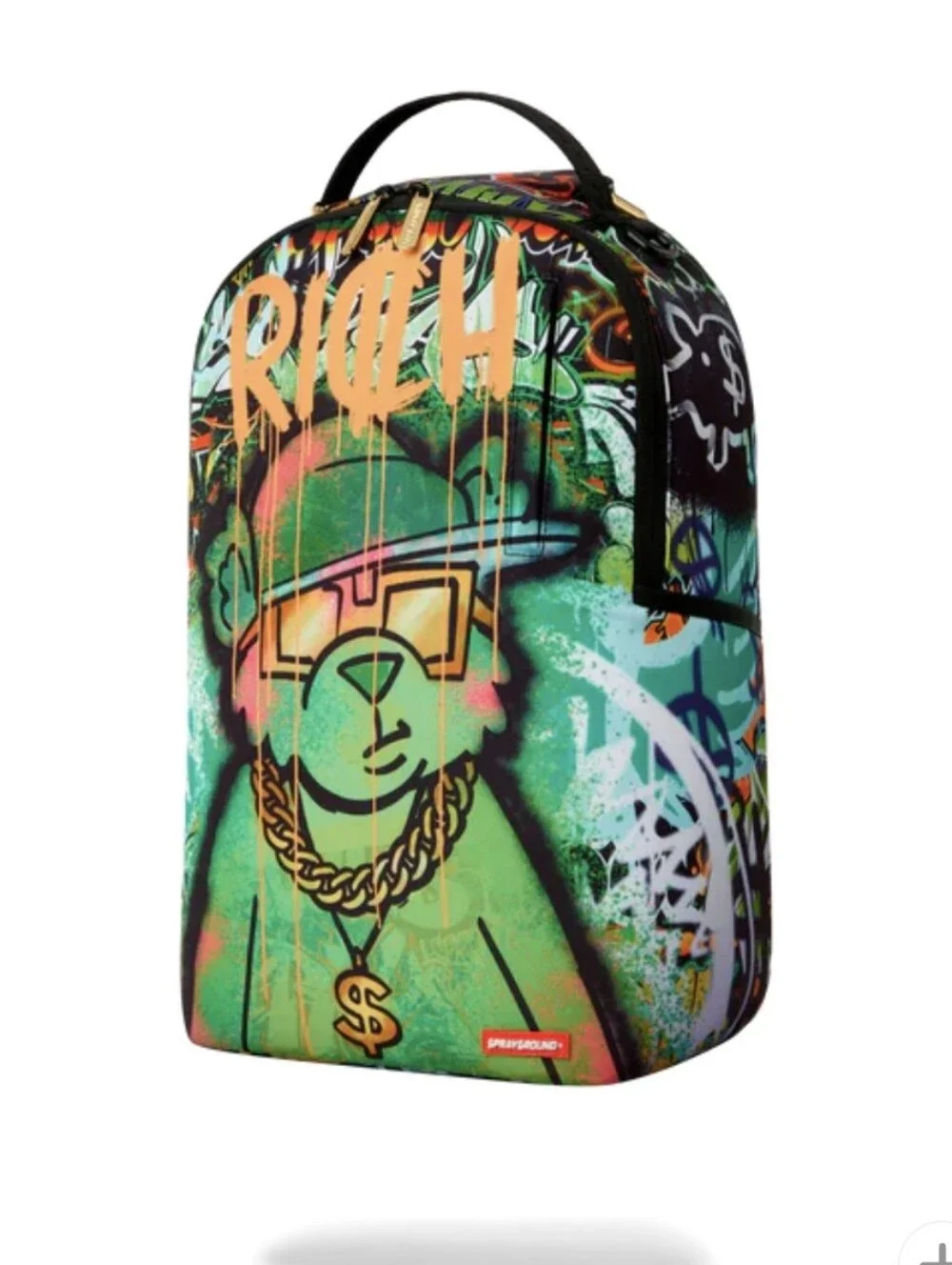 Sprayground Money Bear Tunnel Mural Backpack